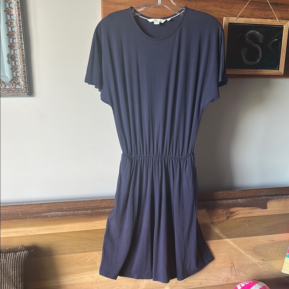 Boden Knit Navy Dress